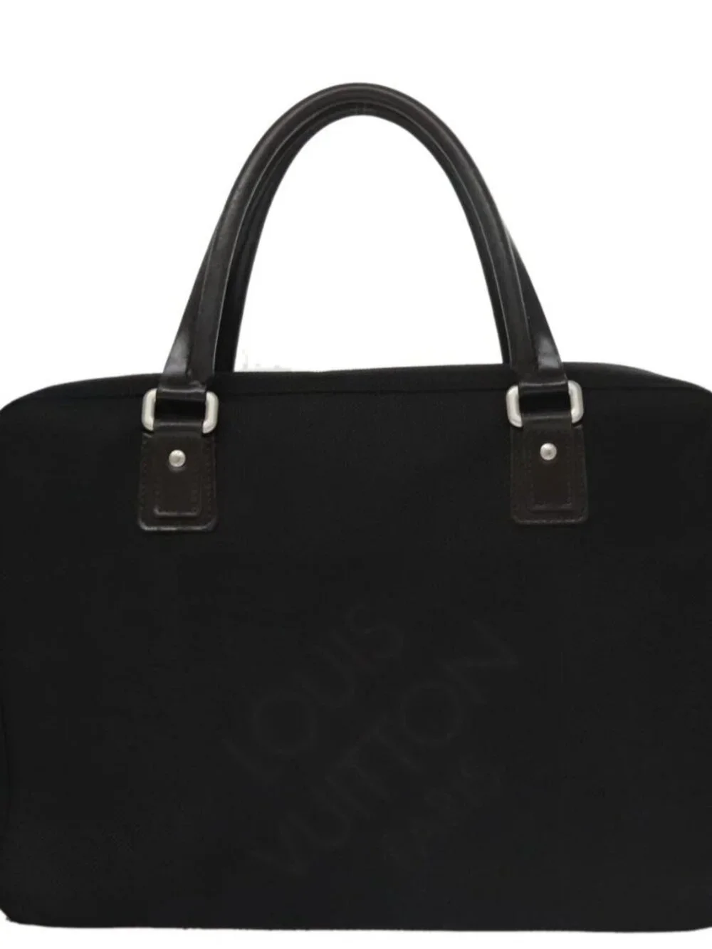 LOUIS VUITTON Damier Geant Yak Business Bag Black Noir